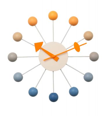 Ball Clock Wall Clock Sunrise Vitra LIMITED EDITION  