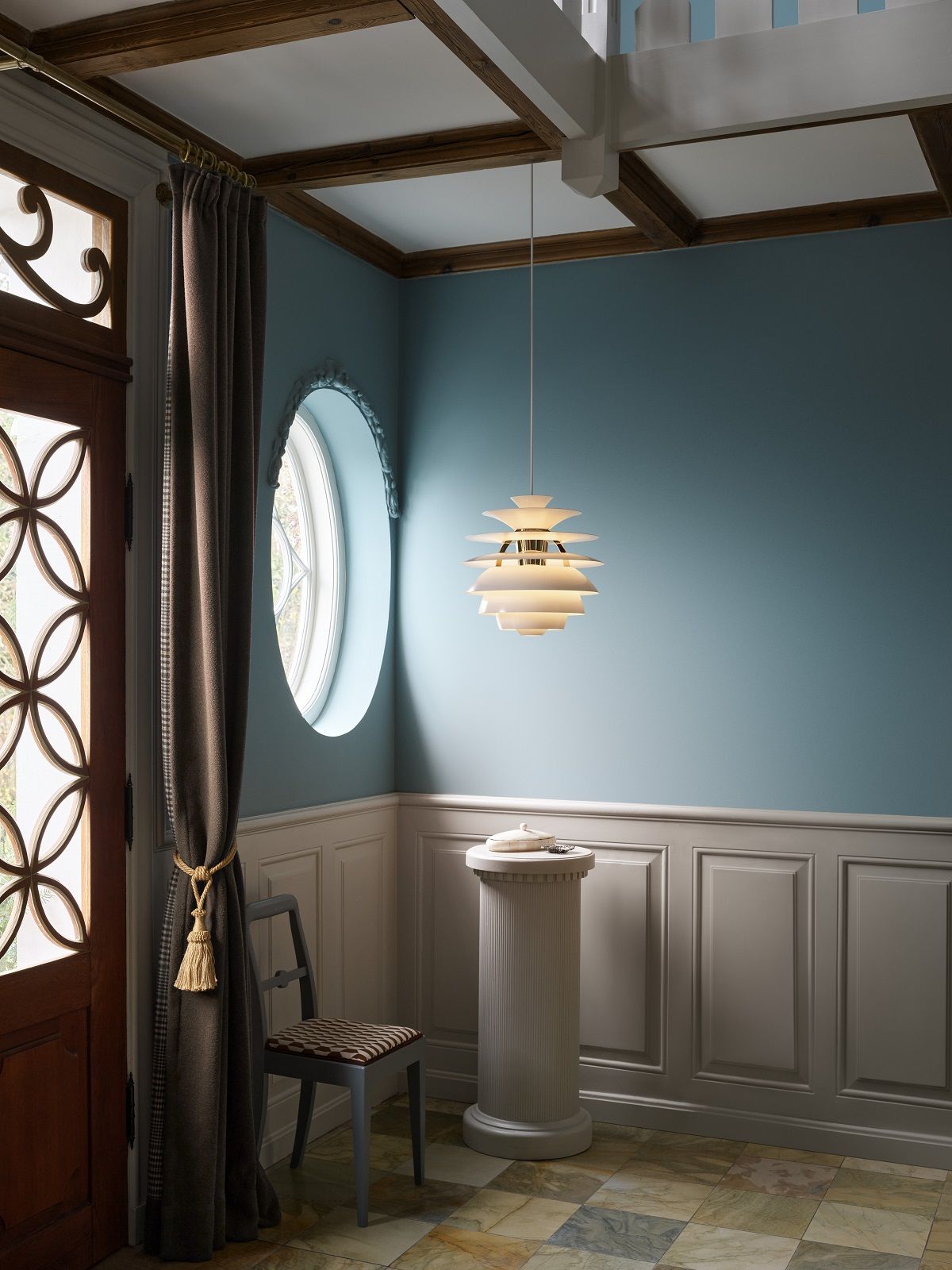 PH Snowball Pendant lamp Pendant lamp Dusty Louis Poulsen