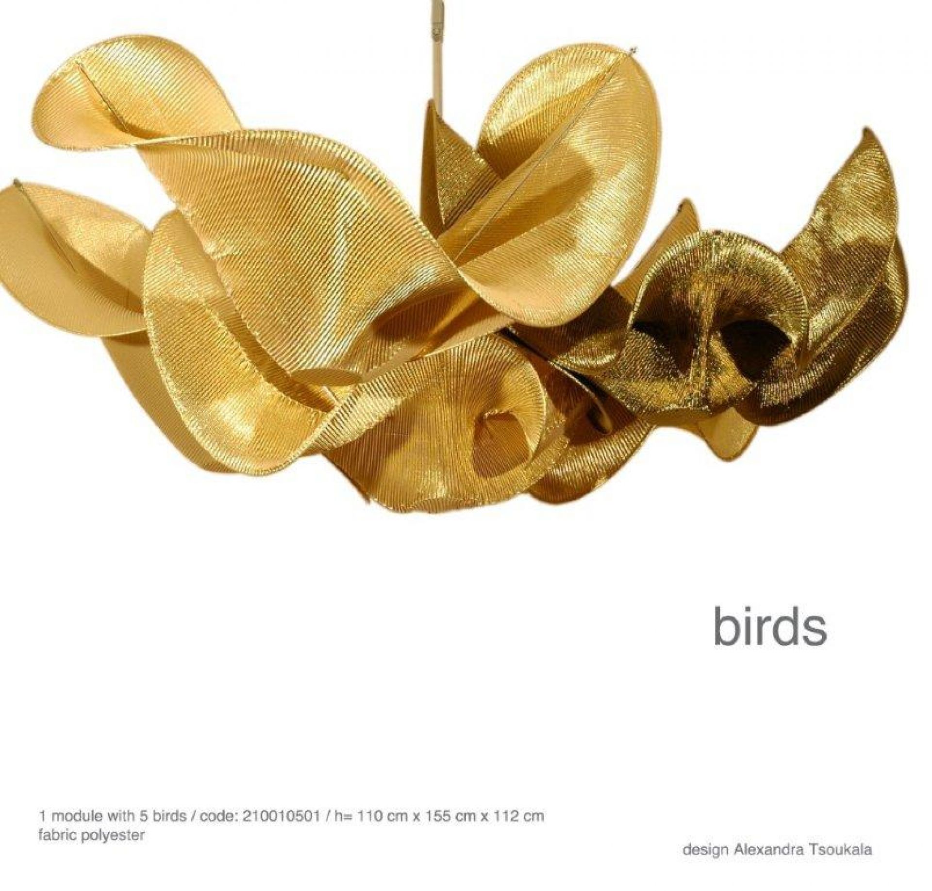 Birds Pendant light Alexander Tsoukala