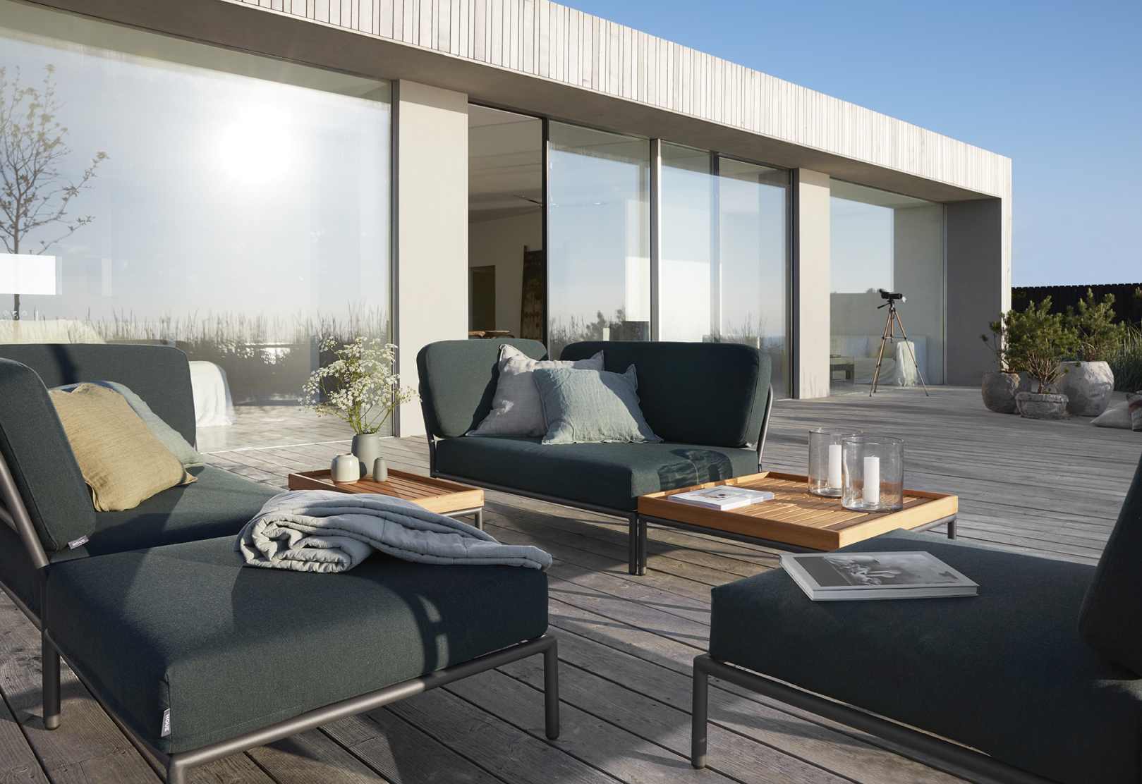 Level Sofa Outdoor corner left Houe 