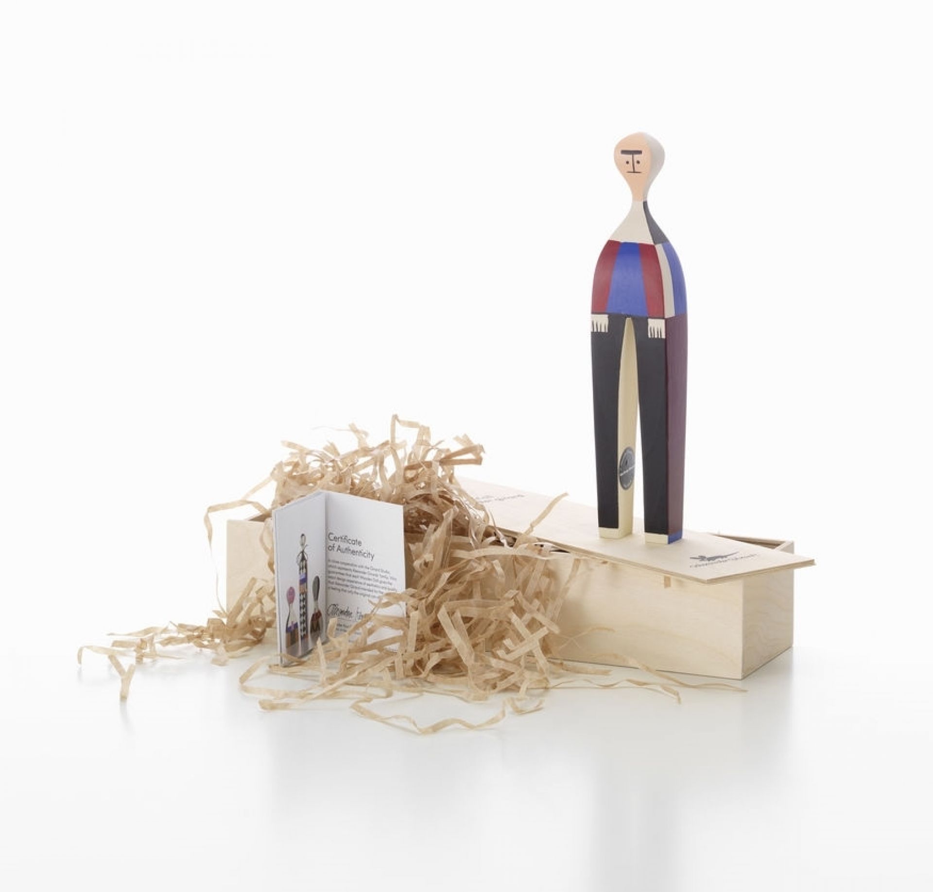 Wooden Dolls Wooden figure No 22 Vitra SINGLE PIECES