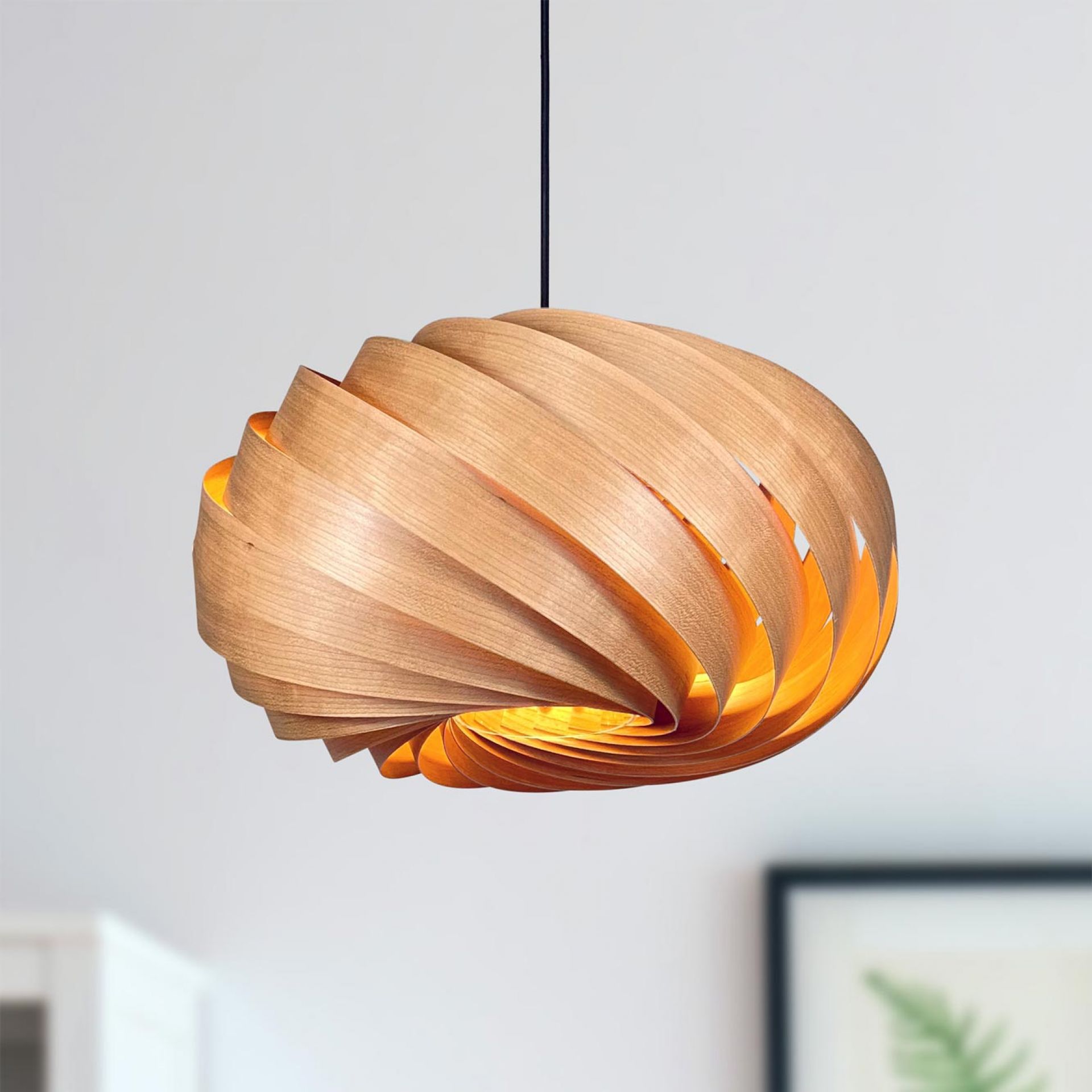 Quiescenta Pendant lamp Ø45 cm Cherry tree Gofurnit