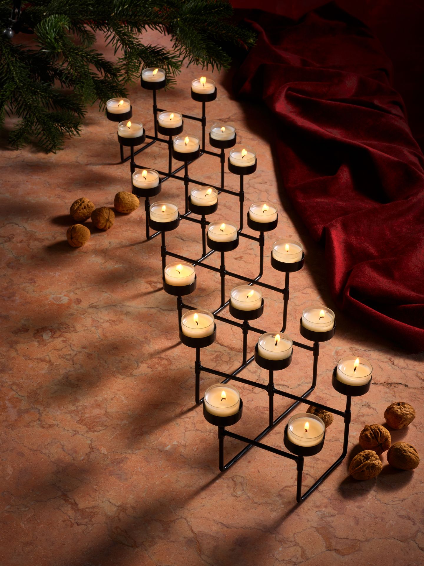 LAB light miracle for 10 tea lights Philippi SINGLE PIECES