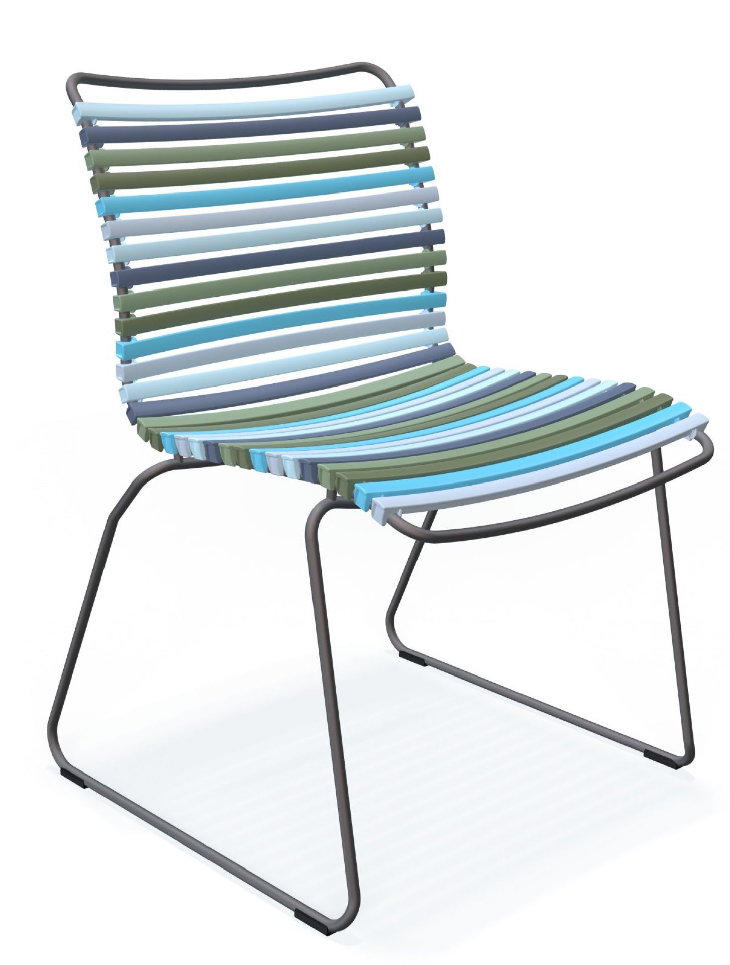 Click chair without armrests Outdoor Houe Multicolor 1