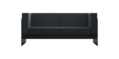 Standard Sofa 170x81x74 cm black New Tendency