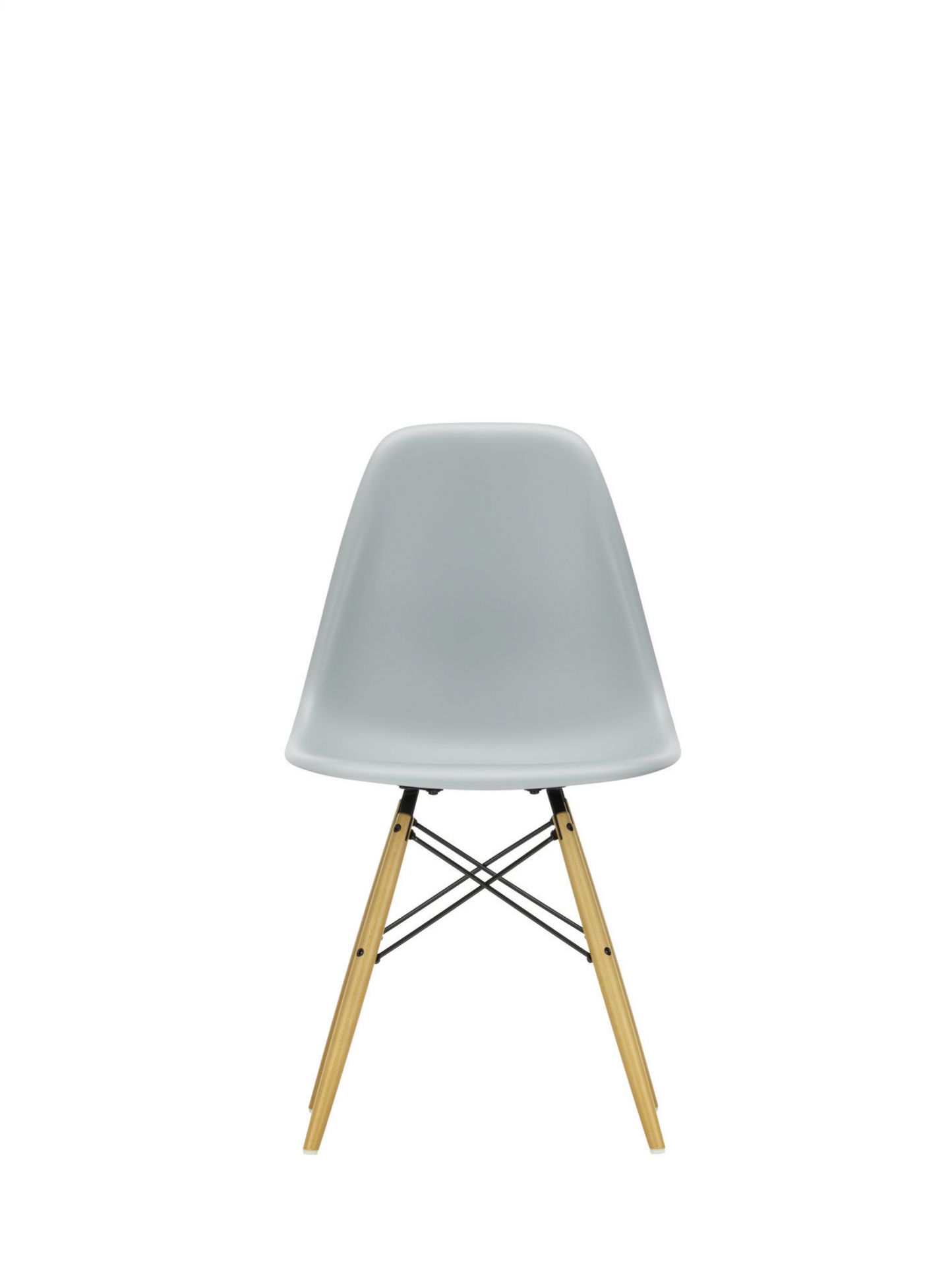 Eames Plastic Side Chair DSW Chair Vitra Maple yellowish - tender pink