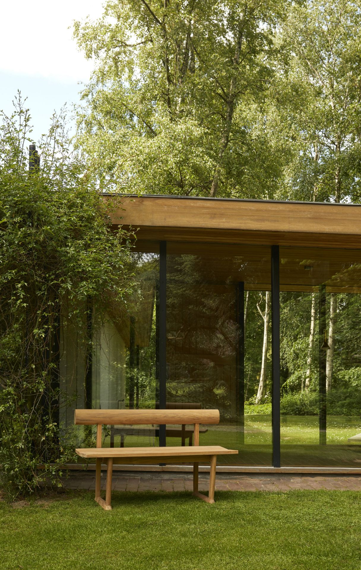 Banco Bench Teak Outdoor Skagerak by Fritz Hansen
