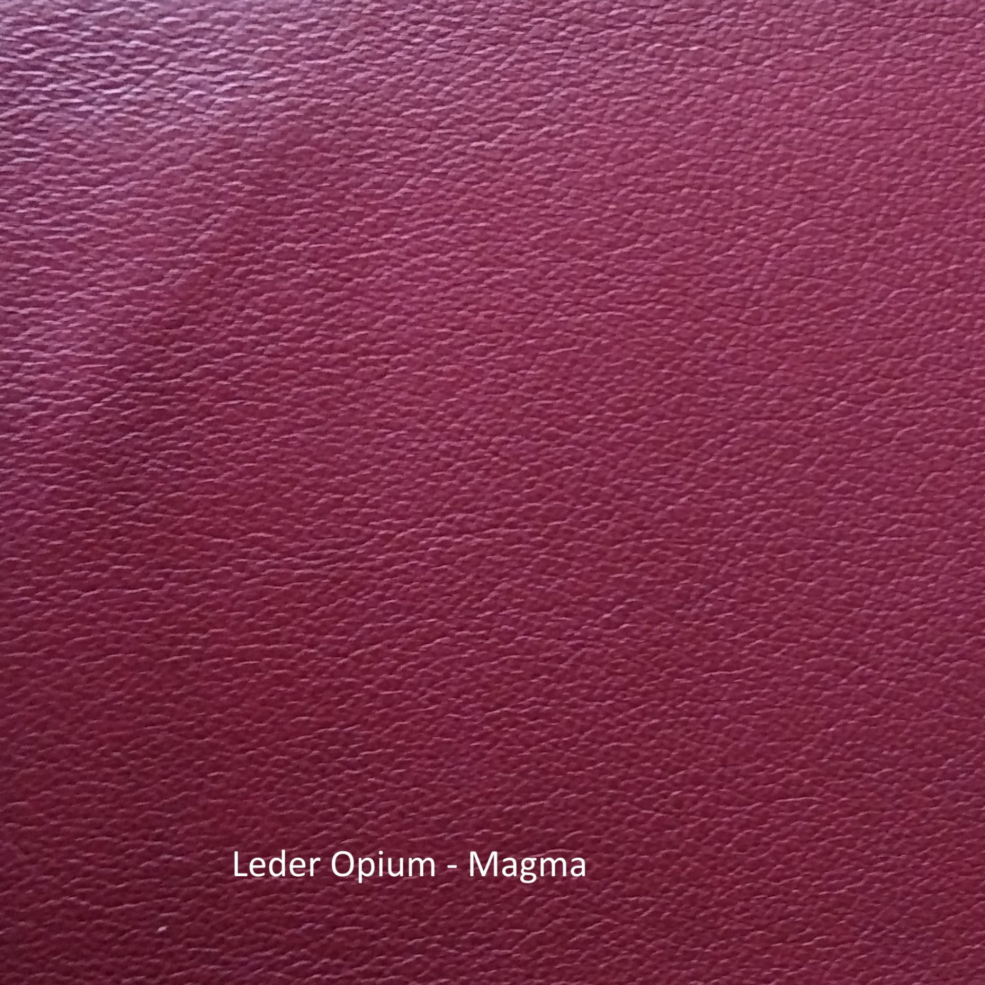 Leather samples Opium Freifrau Manufaktur