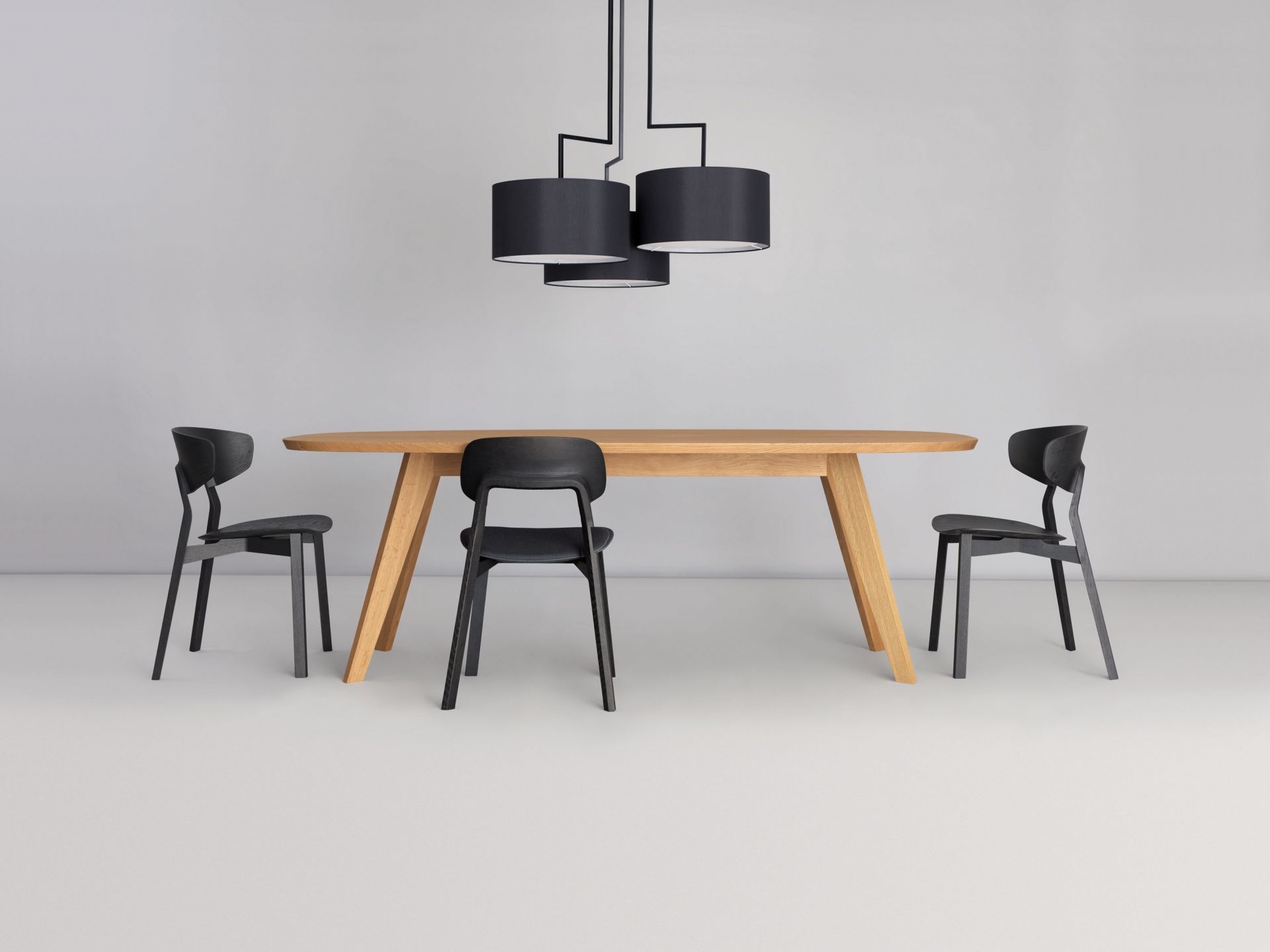 CENA table / dining table oval period