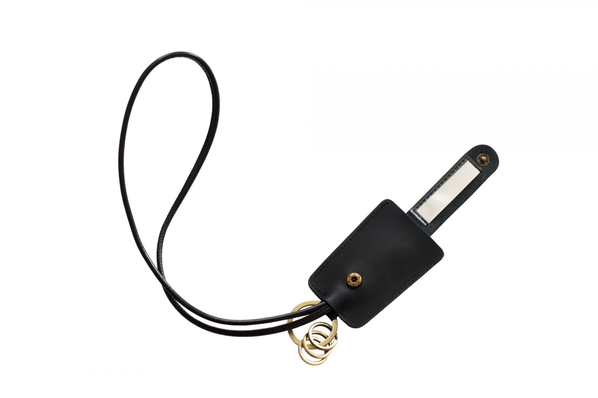 cCHAIN Key hanger with USB cable Kreafunk black SINGLE PIECES