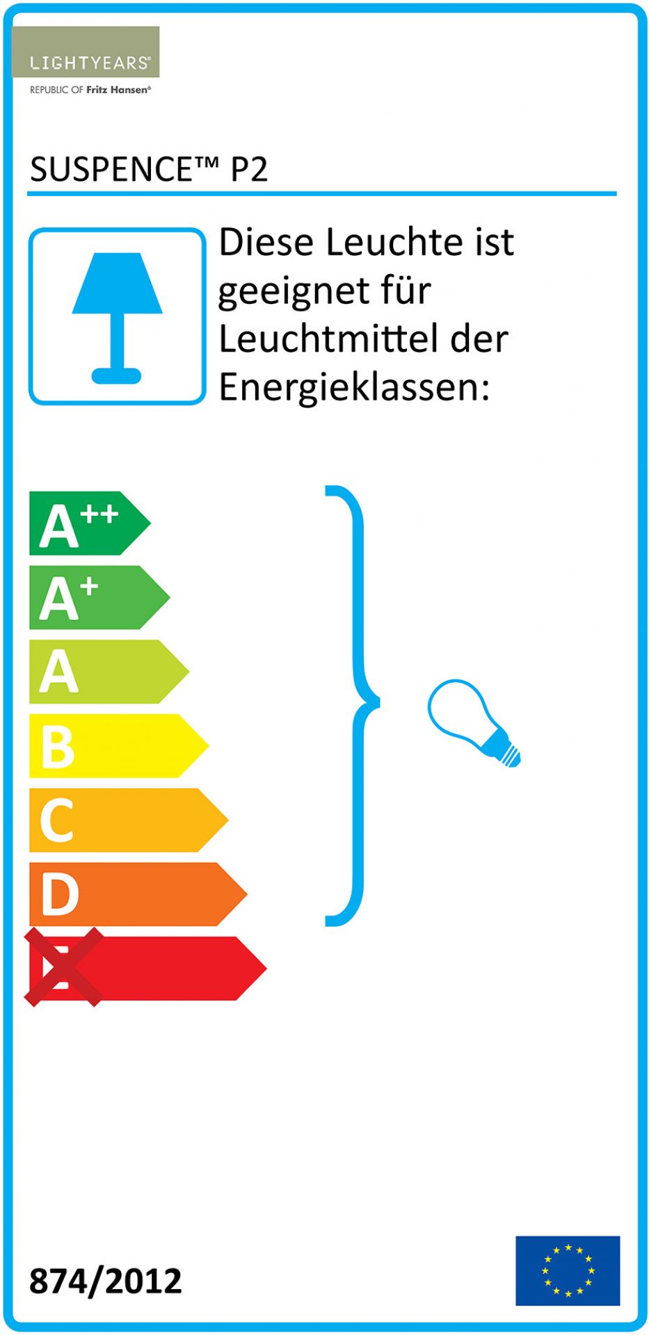 Suspence P2 Pendant Lamp Fritz Hansen White