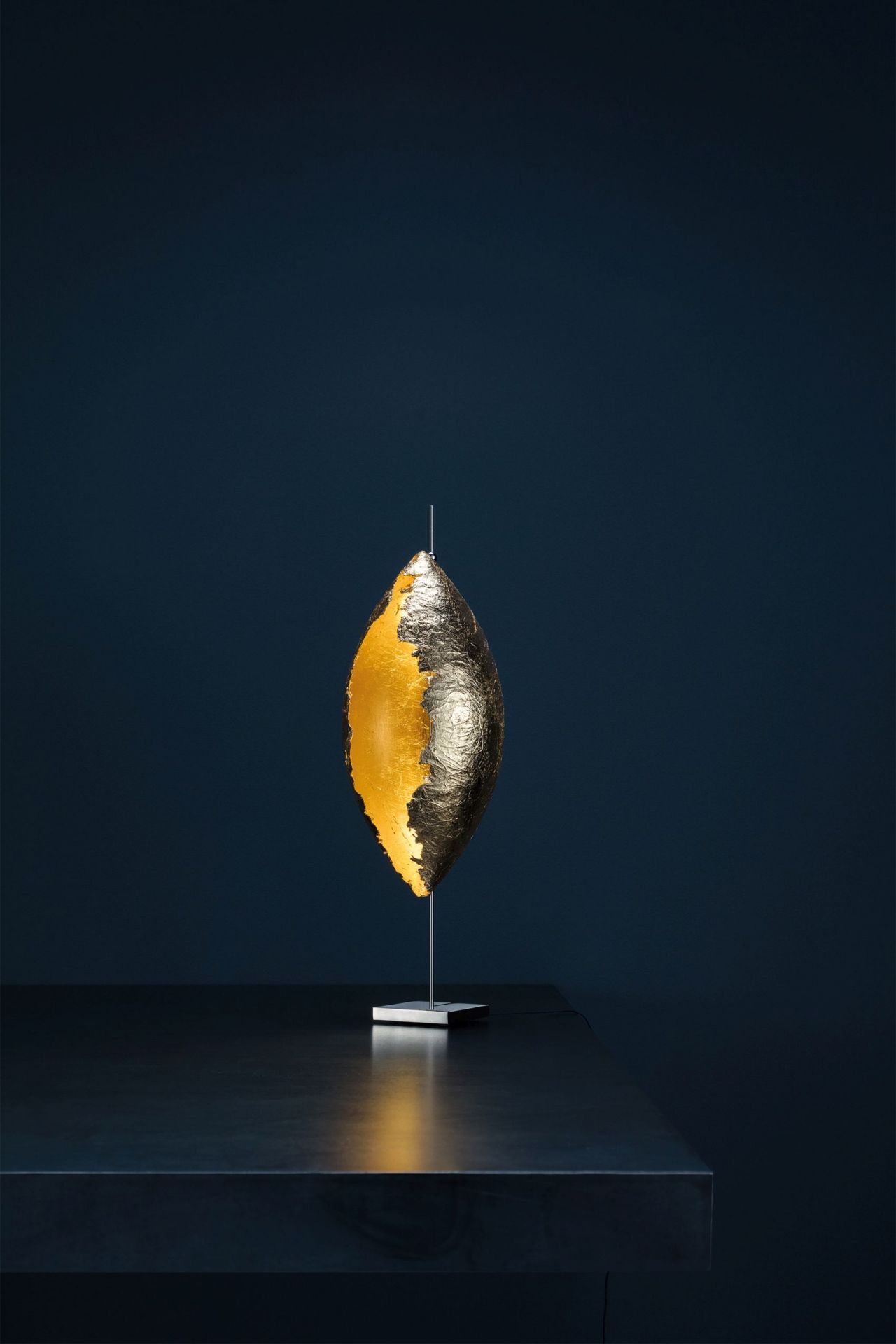 Malagolina table lamp gold Catellani & Smith