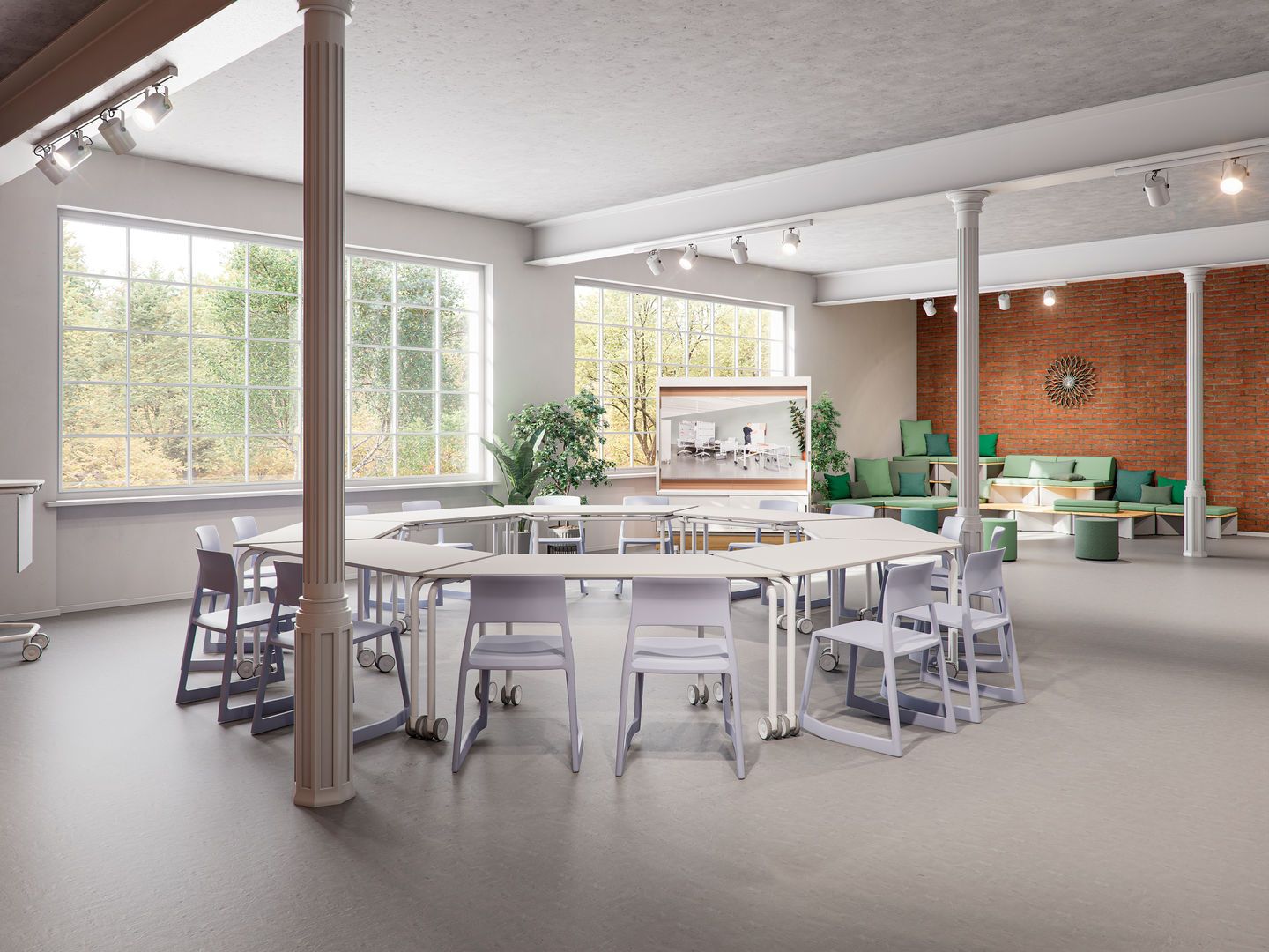 Scout Summit meeting table Vitra