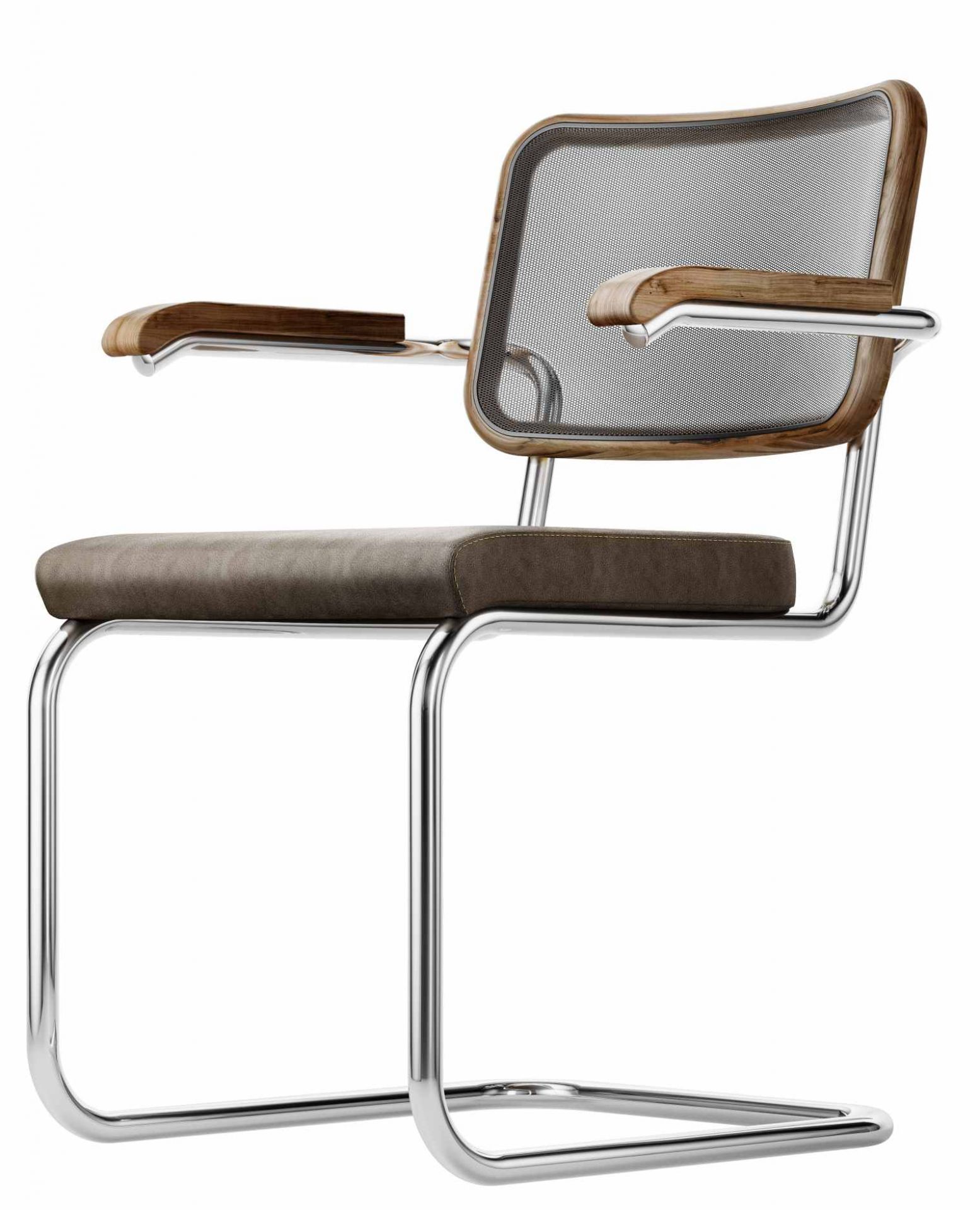 S 64 SPVN Tubular Steel Classic Cantilever Thonet