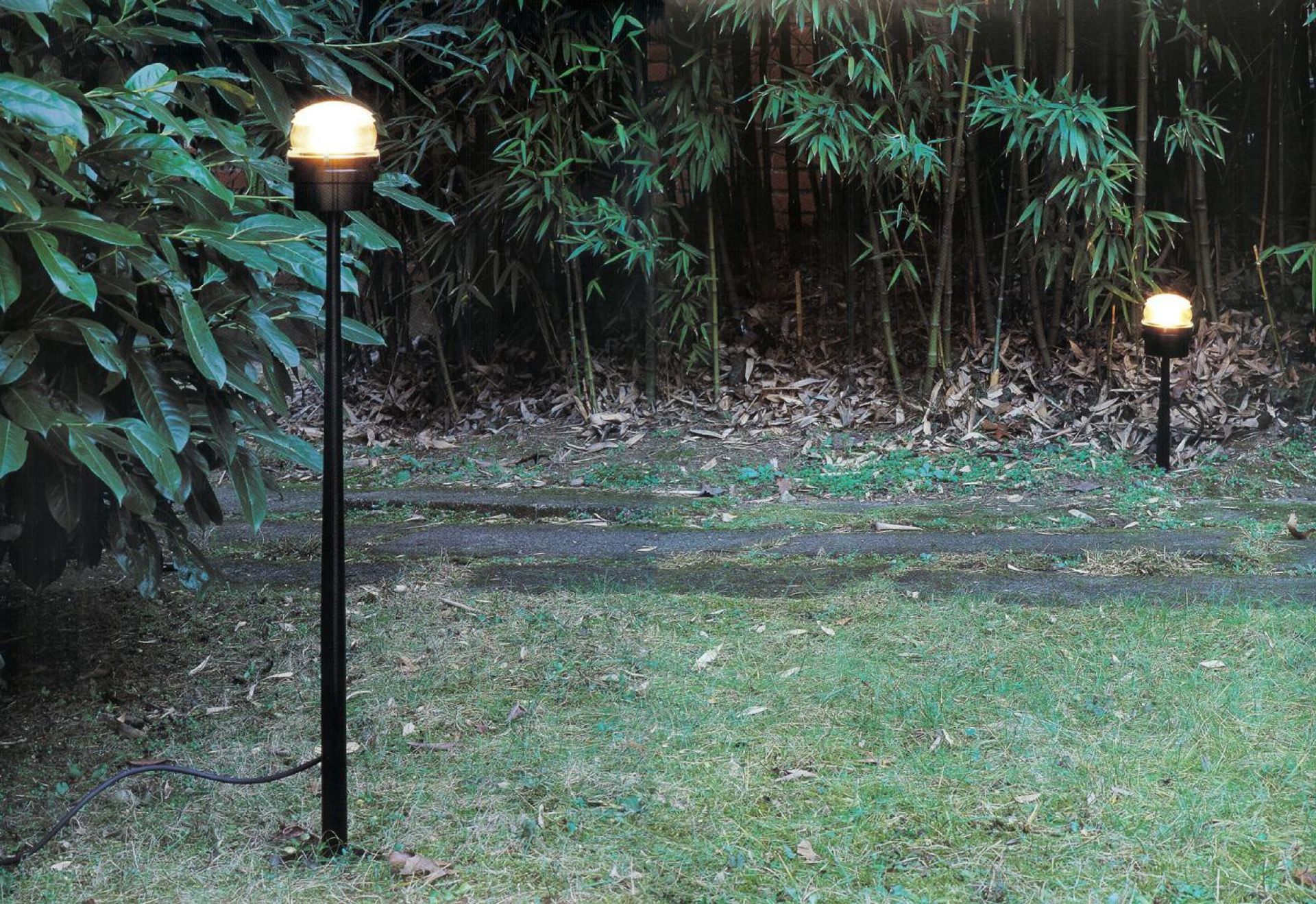Fresnel 1148 Outdoor Floor Lamp Oluce 40 cm