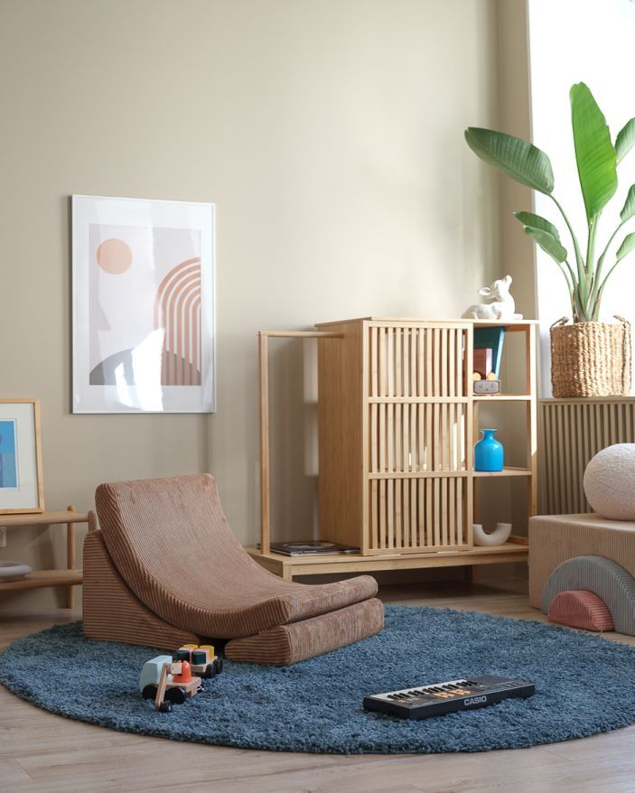 Moon children's armchair wide cord Wigiwama