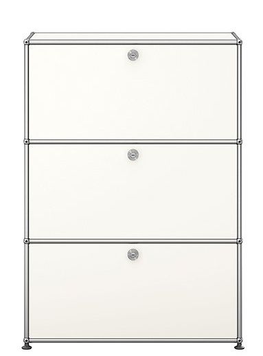 USM Haller Highboard 3 Flaps Pure white - FAST DELIVERY    