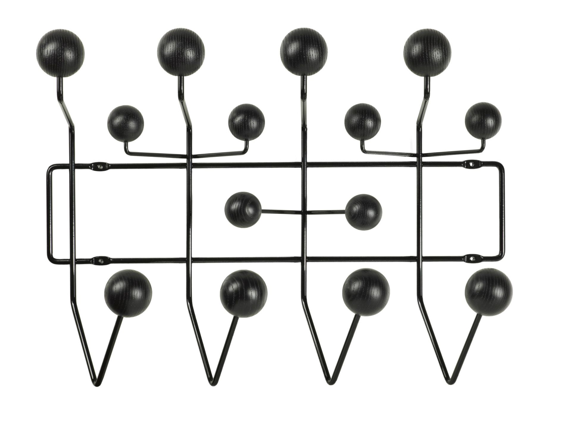 Eames Hang it all wardrobe black ash Vitra