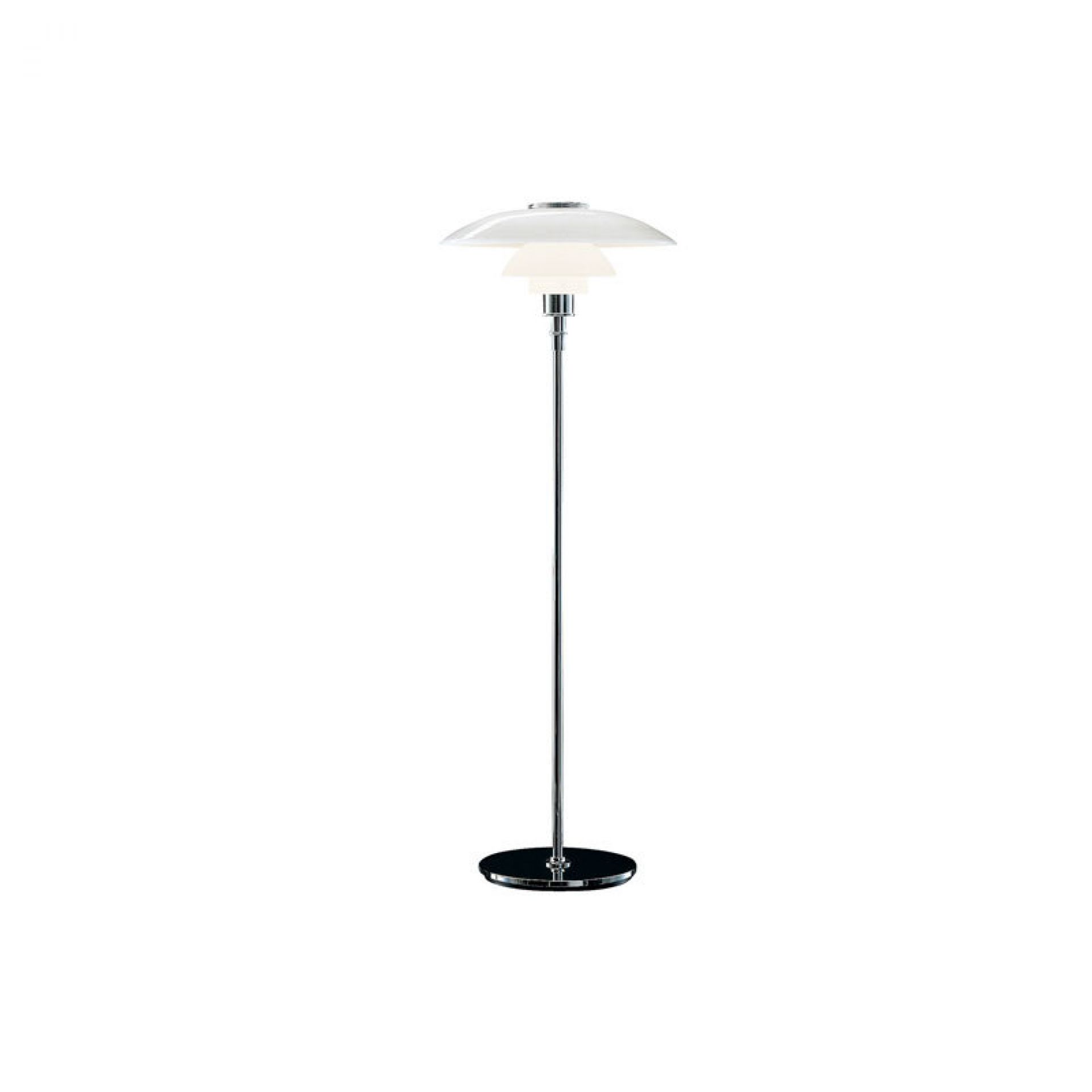 PH 4 1/2 - 3 1/2 Glass floor lamp Louis Poulsen