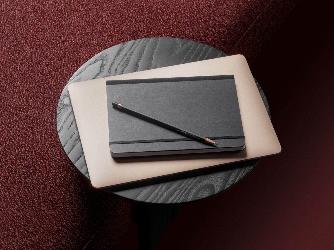Anagram clip-on table Ø 35 cm round Vitra   