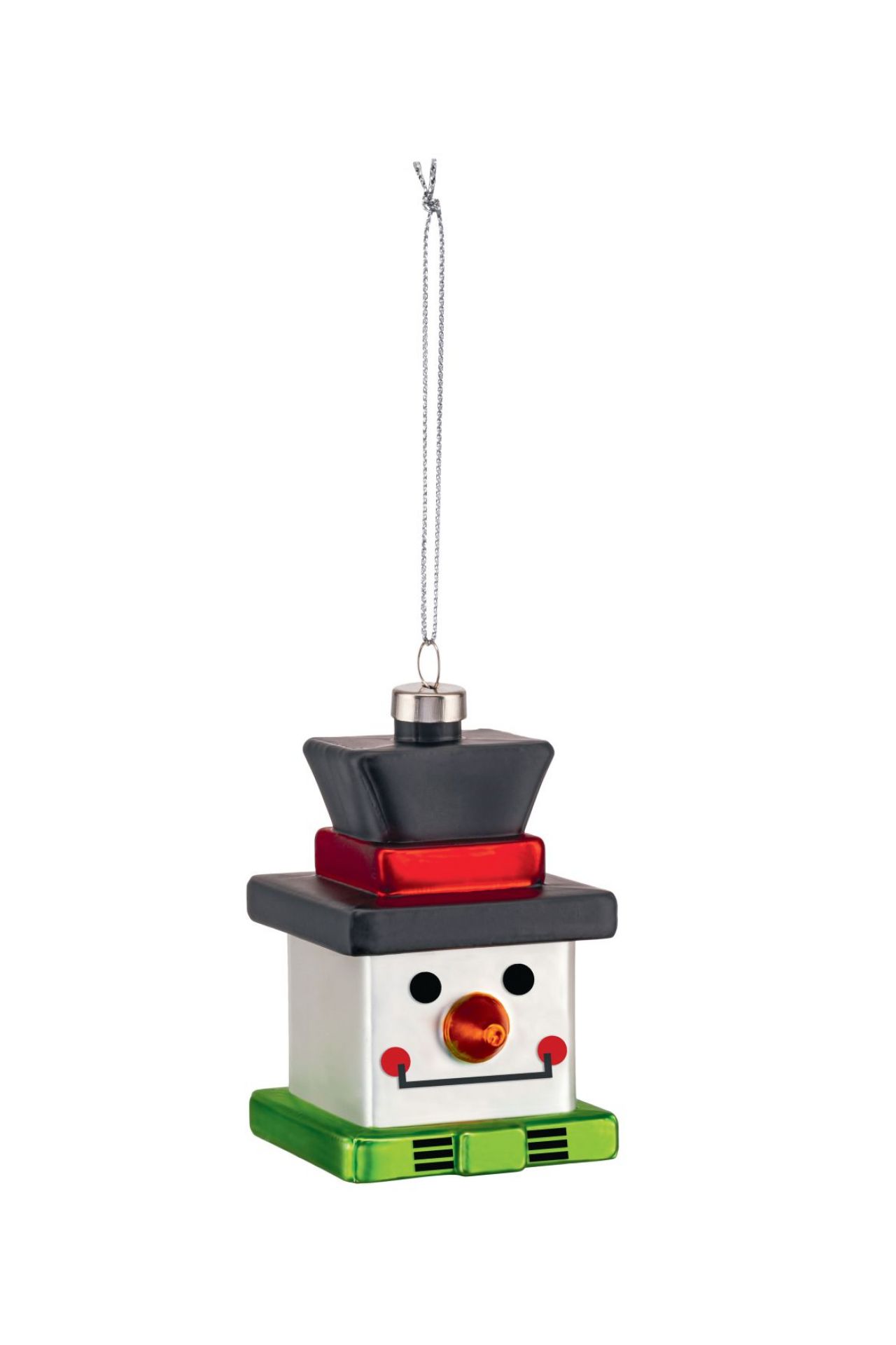 GJ02 3 Snow Cube Christmas Pendant Alessi 
