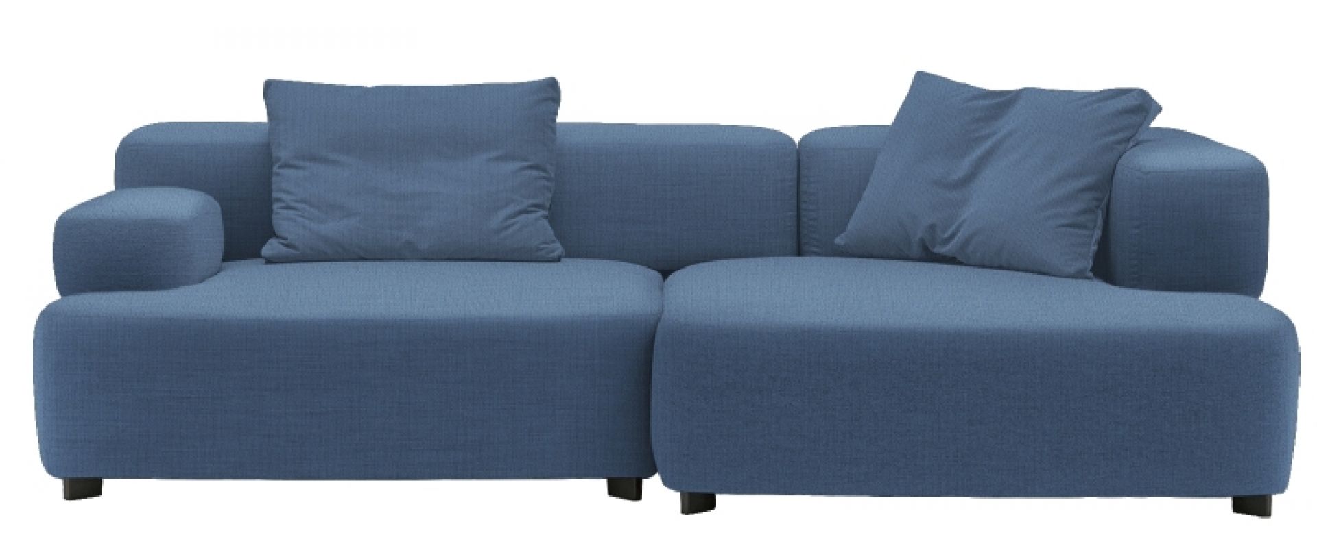 Alphabet 3-Seater Sofa Armrest right Fritz Hansen