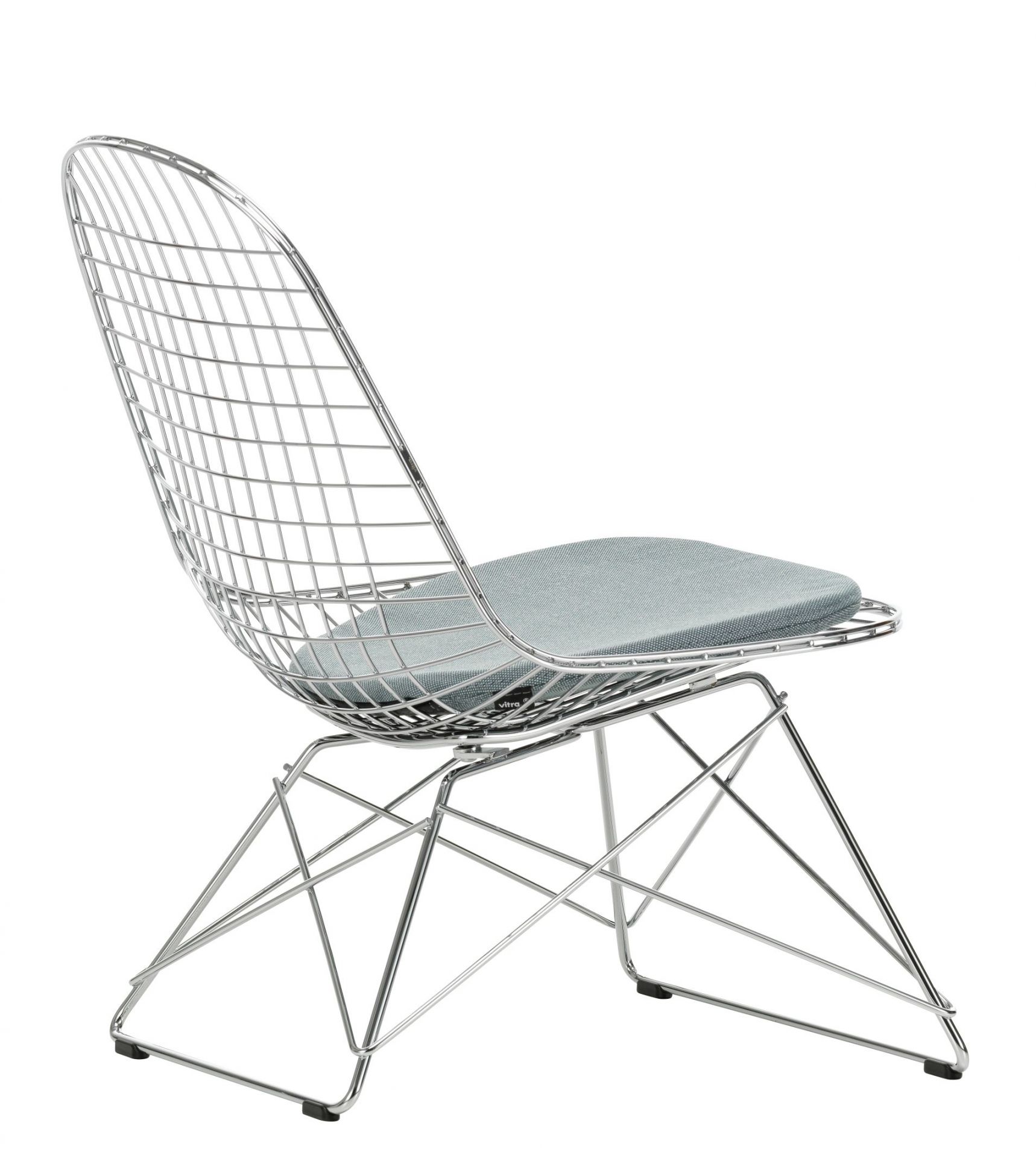 LKR-5 Wire Chair Chair with Seat Cushion Vitra