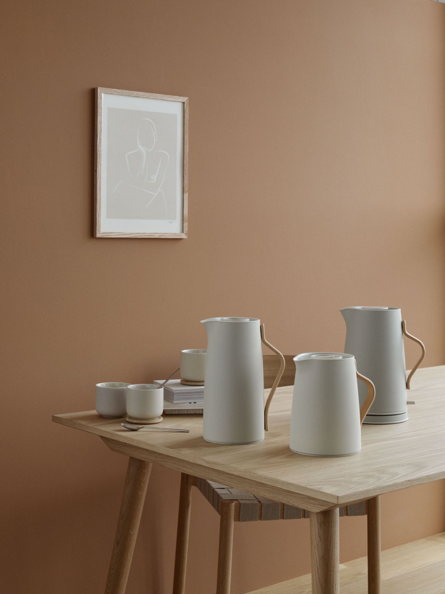 Emma Coffee pot / Jug Soft Sand Stelton SINGLE PIECES