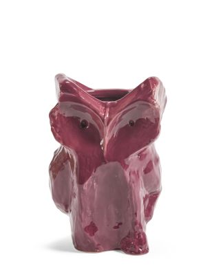Owl Vase S Serax Aubgergine
