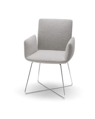 Jalis chair with wire rack Cor