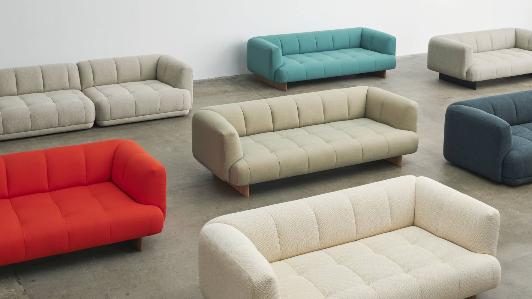 Quilton Lift Sofa 2-seater Hay Quilton Lift Sofa 2-seater Hay