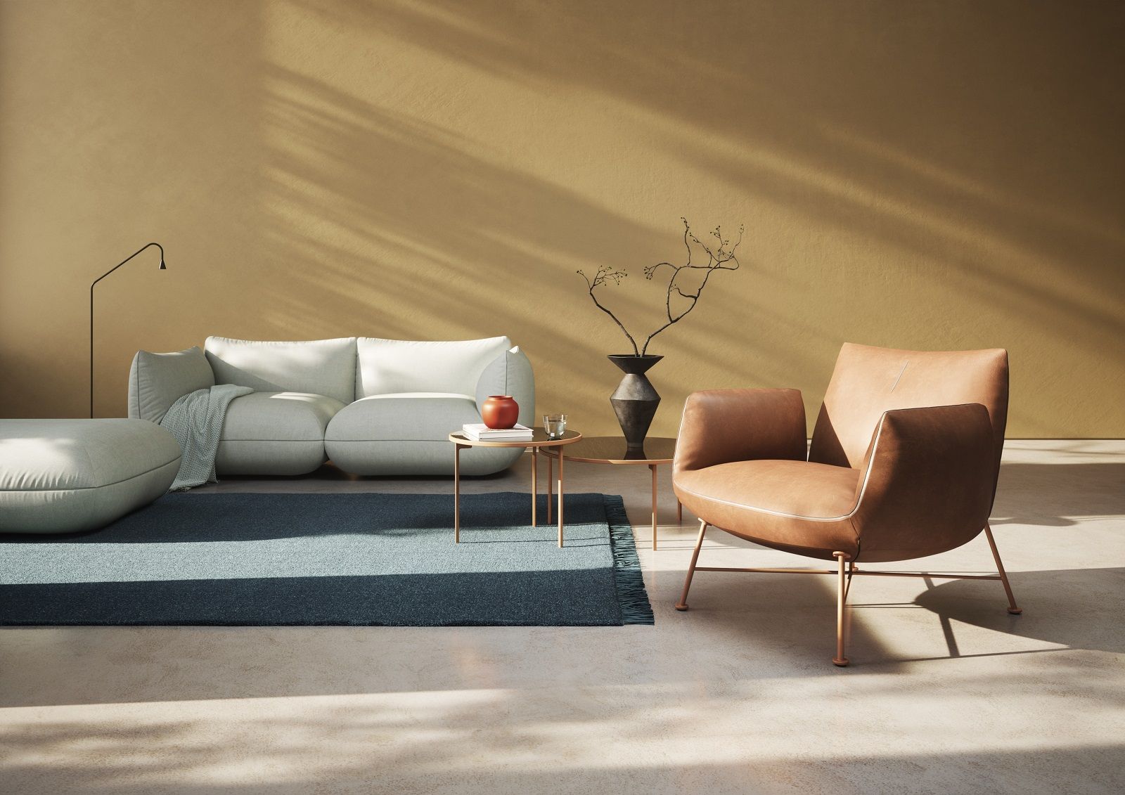 Jalis Club chair / Lounge chair Wire frame Cor