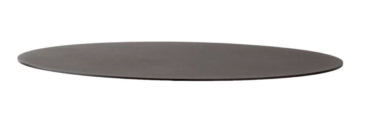 LATO LN8 metal plate WARM BLACK Andtradition SINGLE PIECE