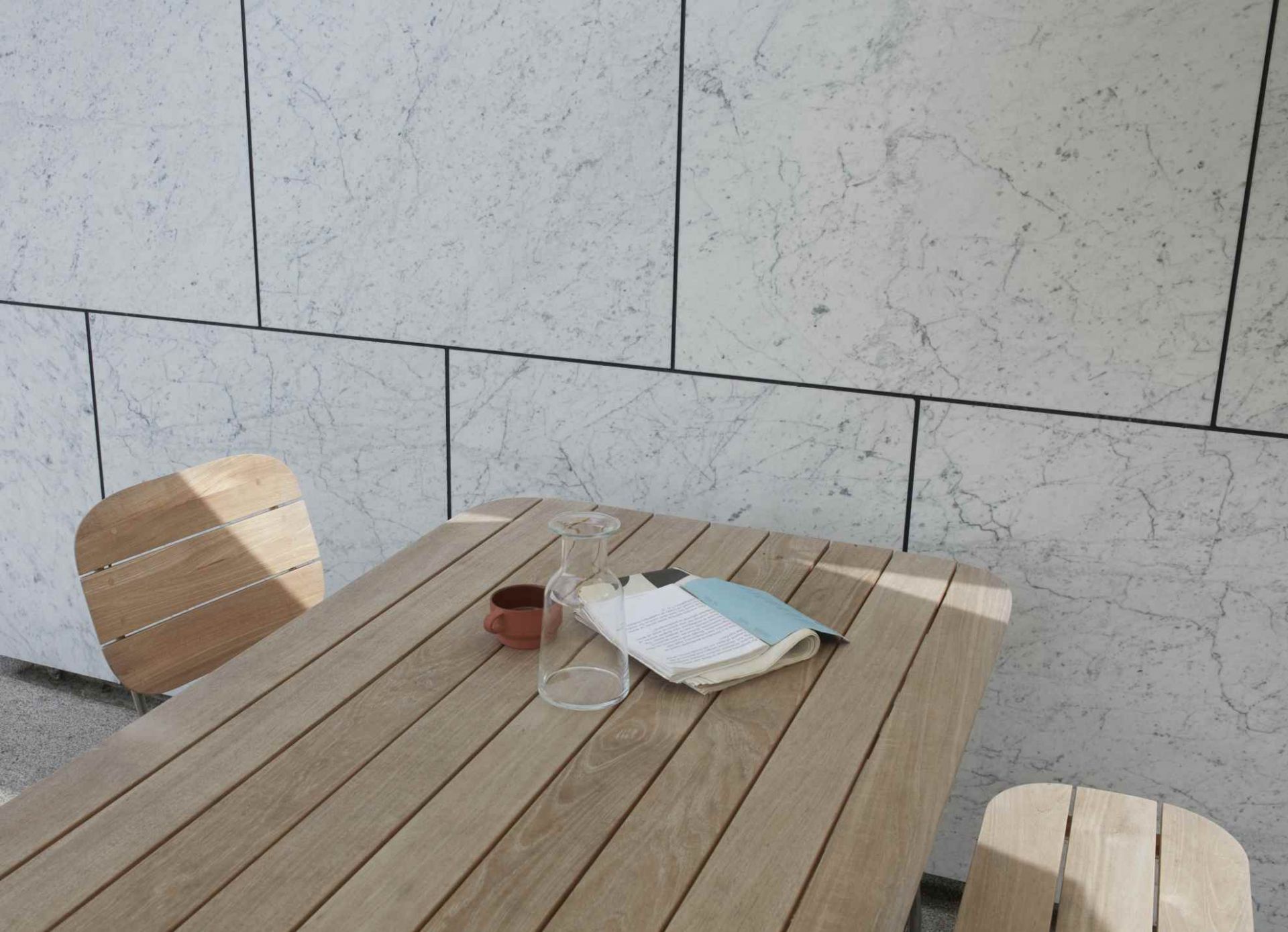 Lilium Table Outdoor dining table Skagerak by Fritz Hansen