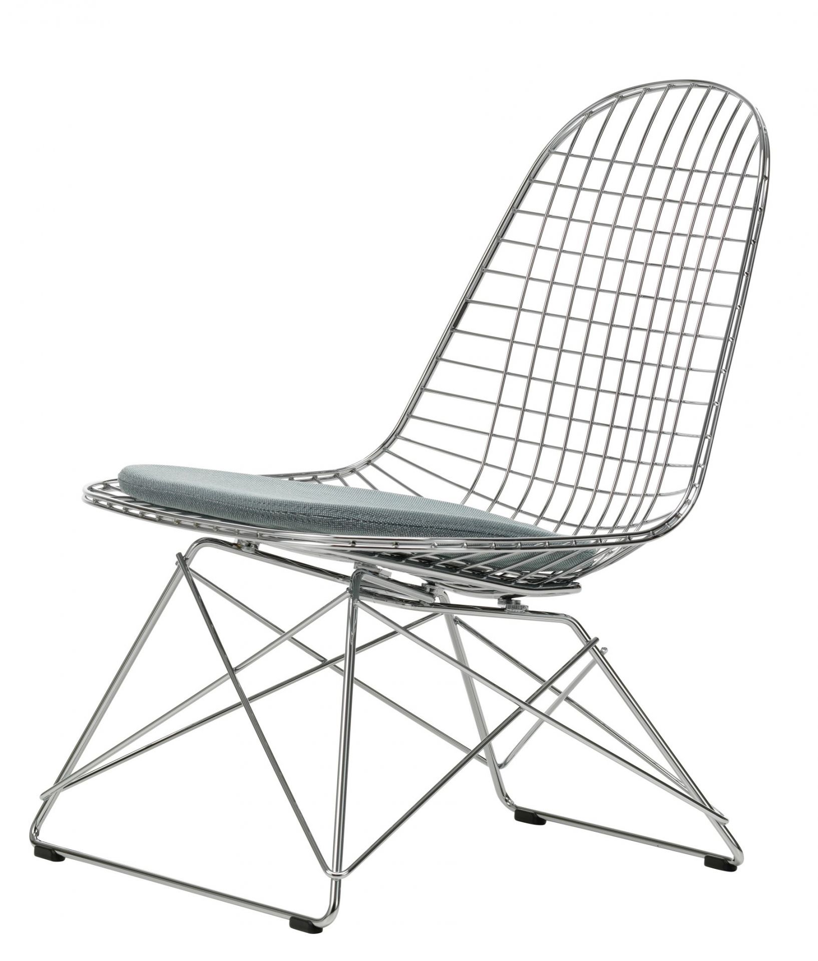 LKR-5 Wire Chair Chair with Seat Cushion Vitra