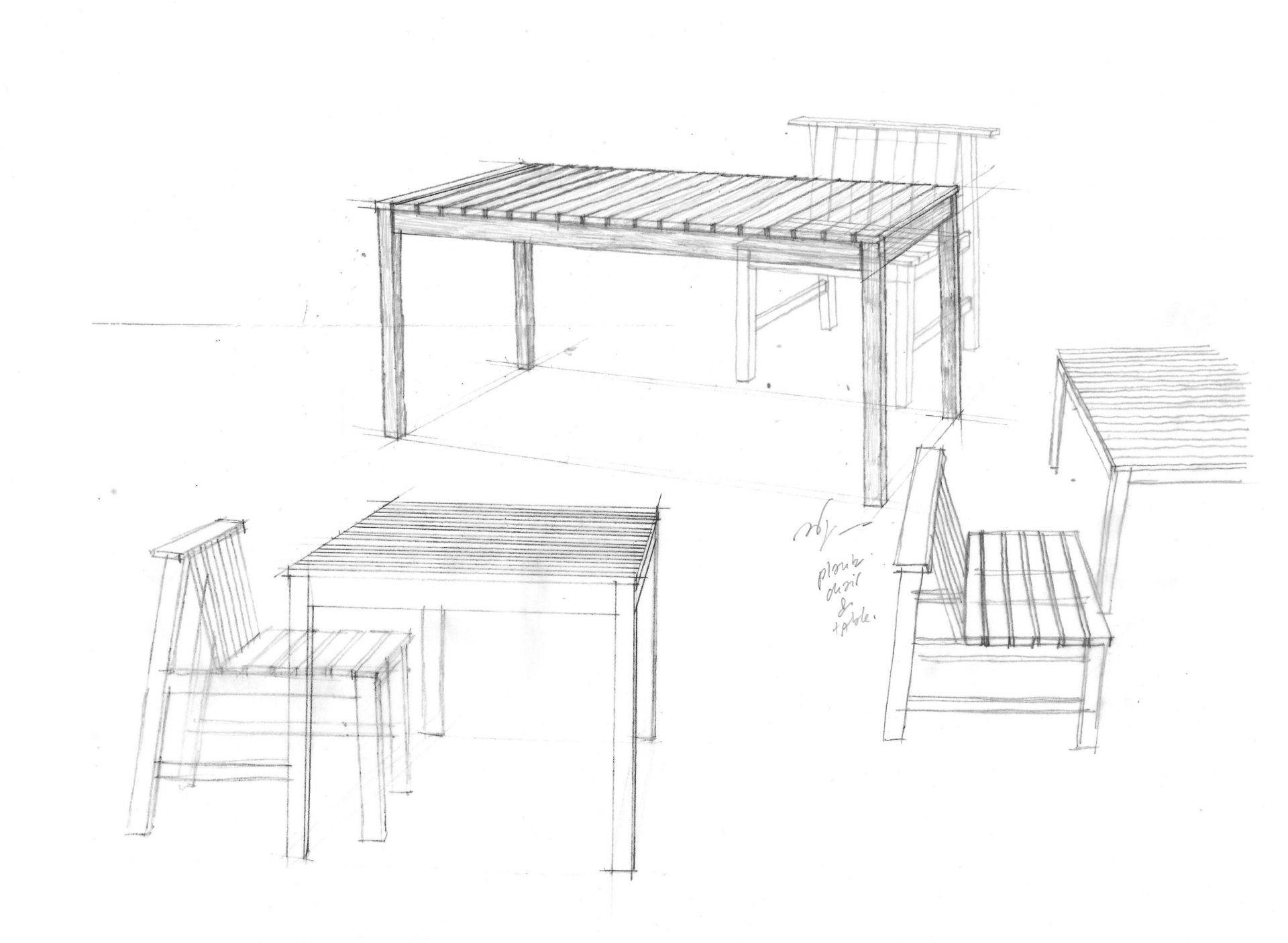 Cadence Table Teak Outdoor Skagerak by Fritz Hansen