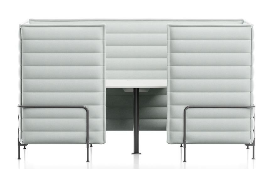Alcove Cabin Love Seat Highback Sofa Vitra