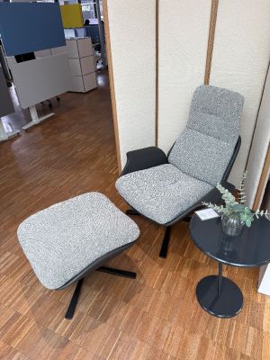 Rei Armchair & Ottoman Prostoria EXHIBIT PIECE