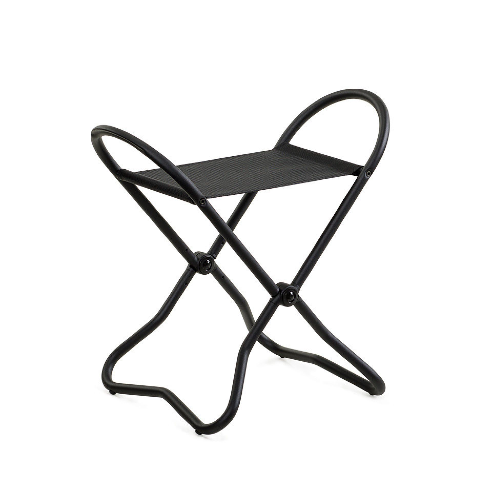 Chicago folding stool Lectus black