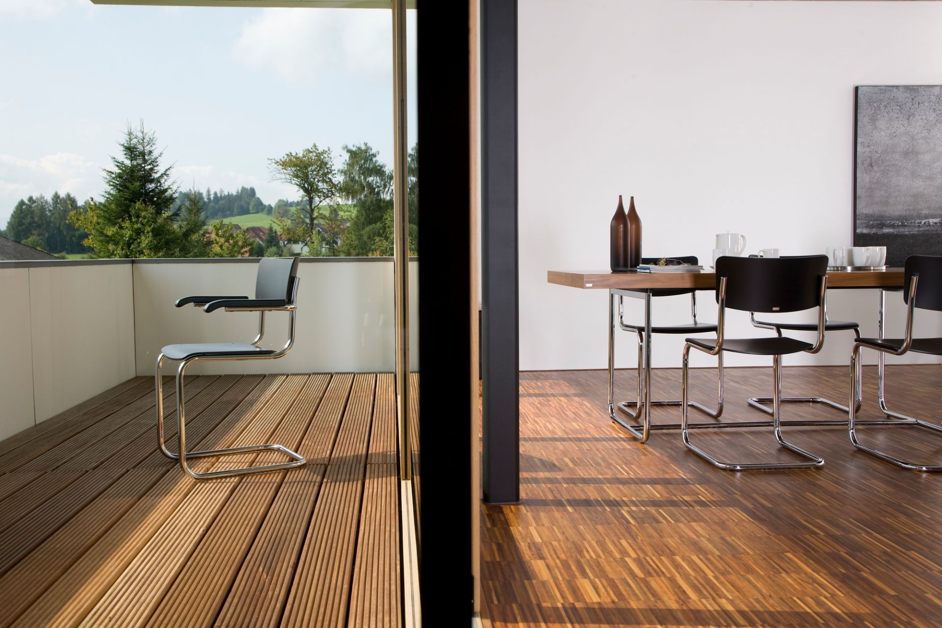 S 43 F Tubular steel Classic cantilever Thonet