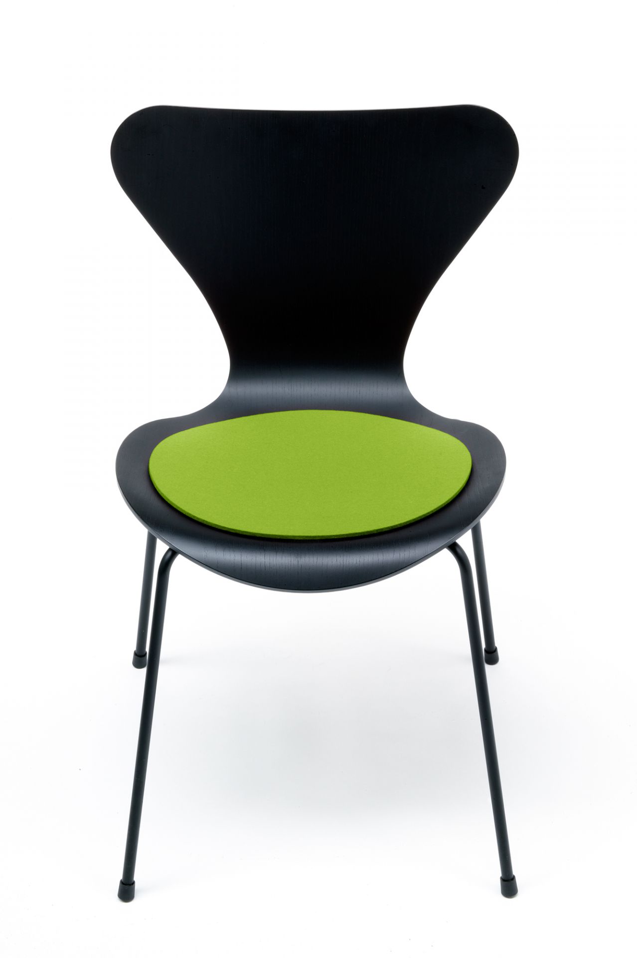 Seat pad - Felt pad Fritz Hansen 3107 Chair May green Hey Sign