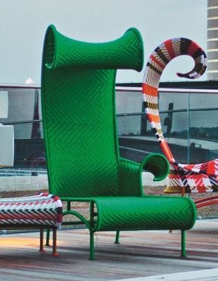 Shadowy Chaise Longue sun lounger M' Afrique Collection Moroso