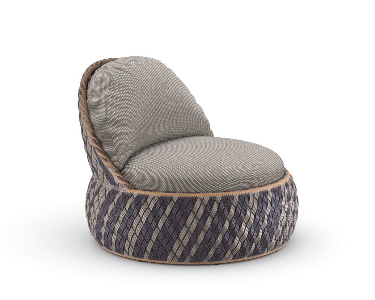Dala Lounge Chair with Cushion Dedon
