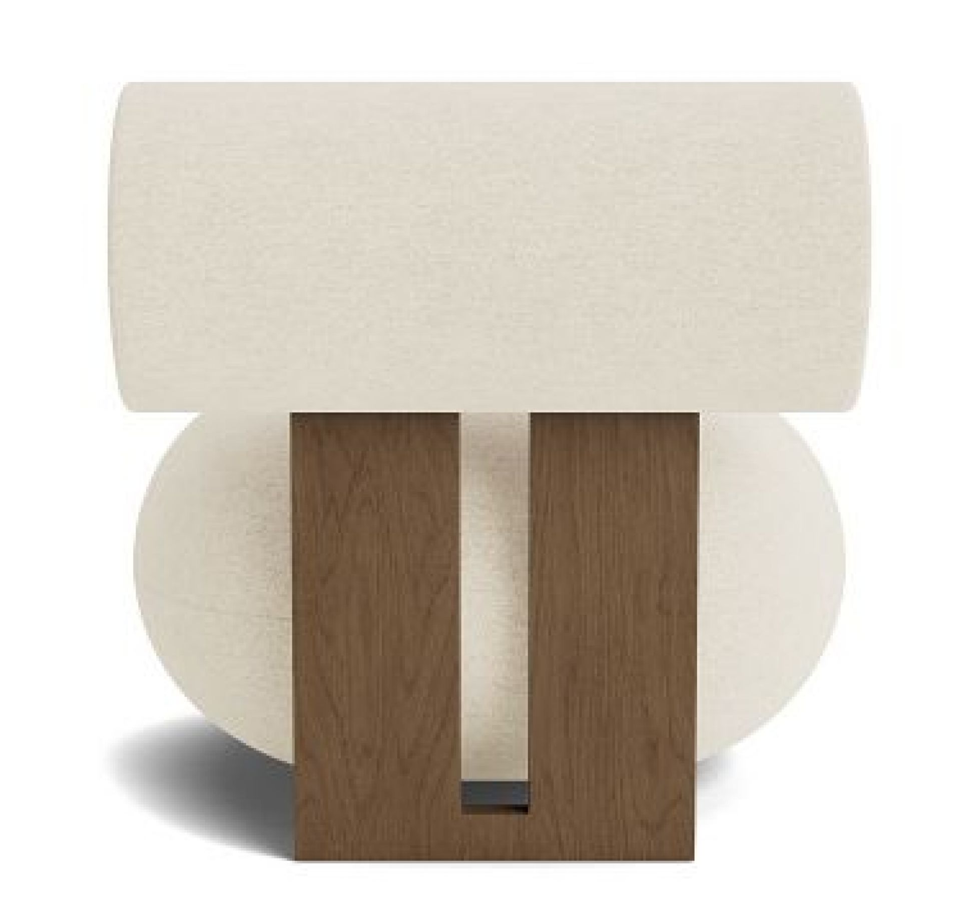 Hippo Lounge Light Smoked Oak Barnum Bouclé 24 Norr11