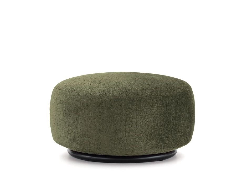 K-Wait Stool Chenille green Kartell