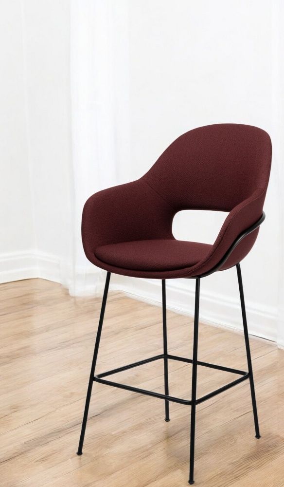 Theia Counter Armchair Barstool High Barstool Freifrau Manufaktur 