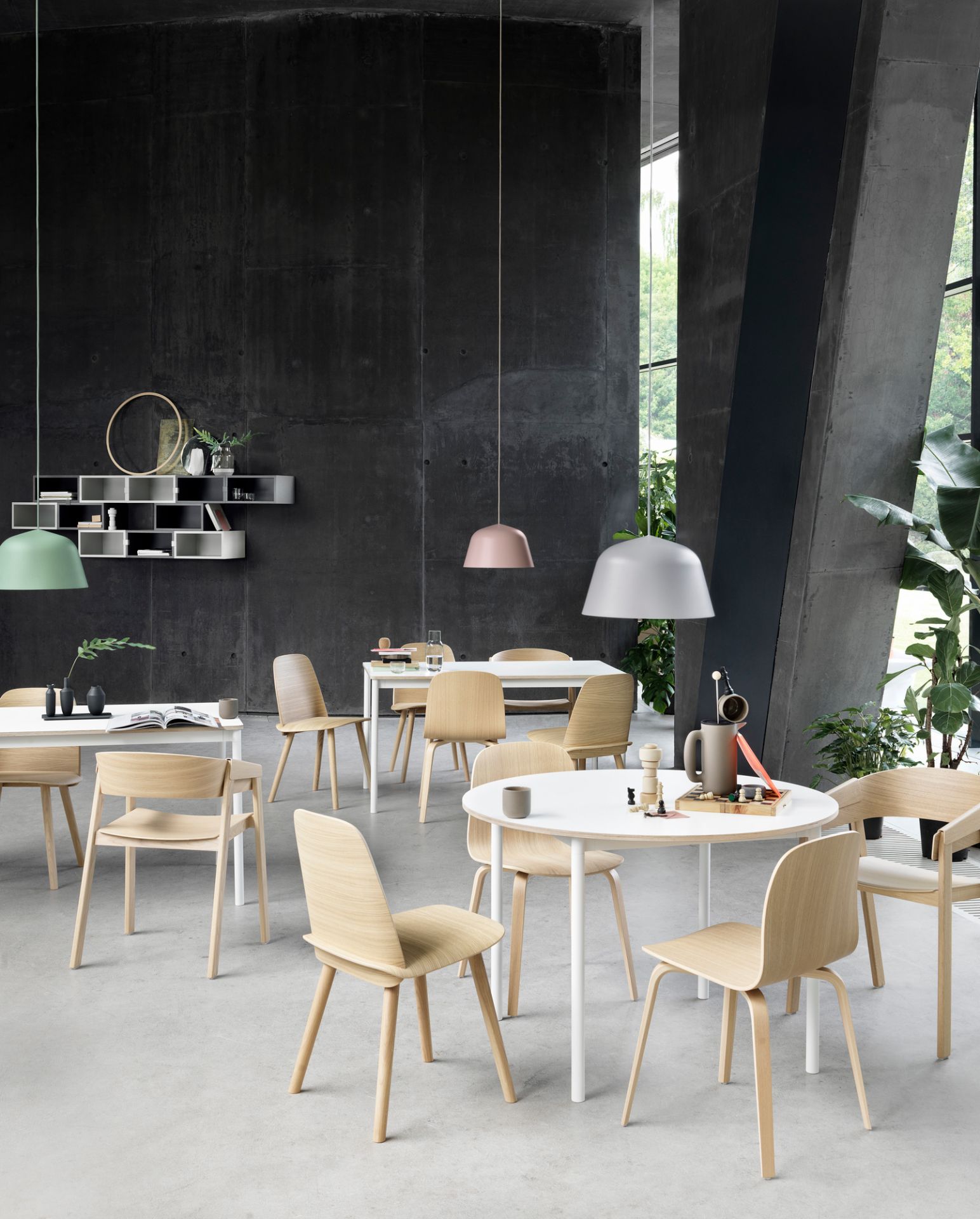 Visu Chair Wood Base Muuto