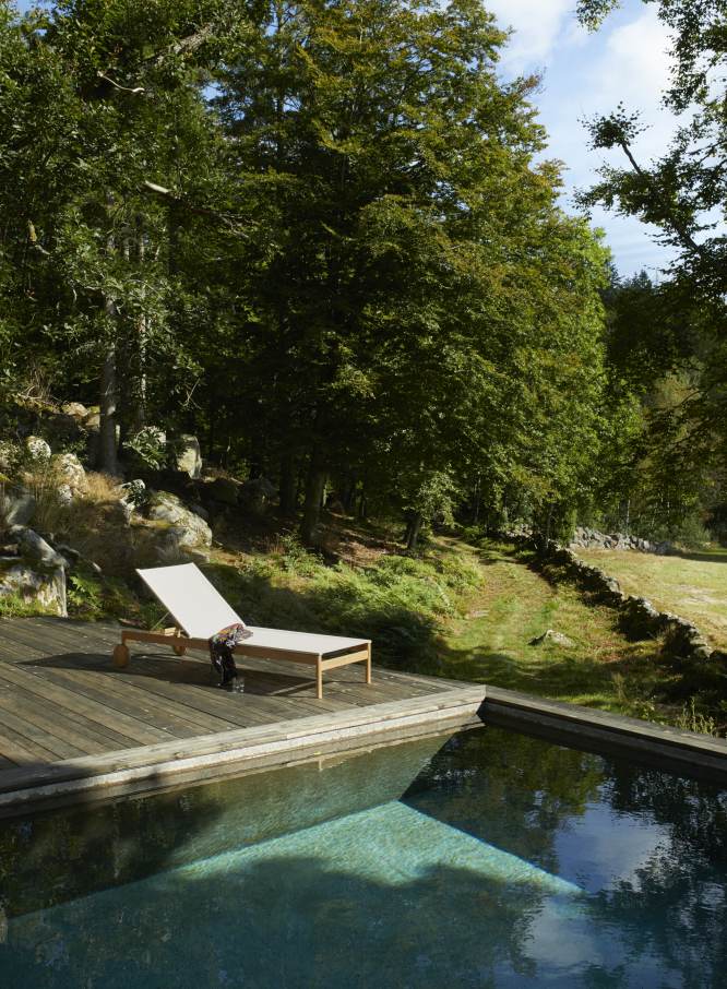 Pelagus Sunbed Outdoor Skagerak by Fritz Hansen