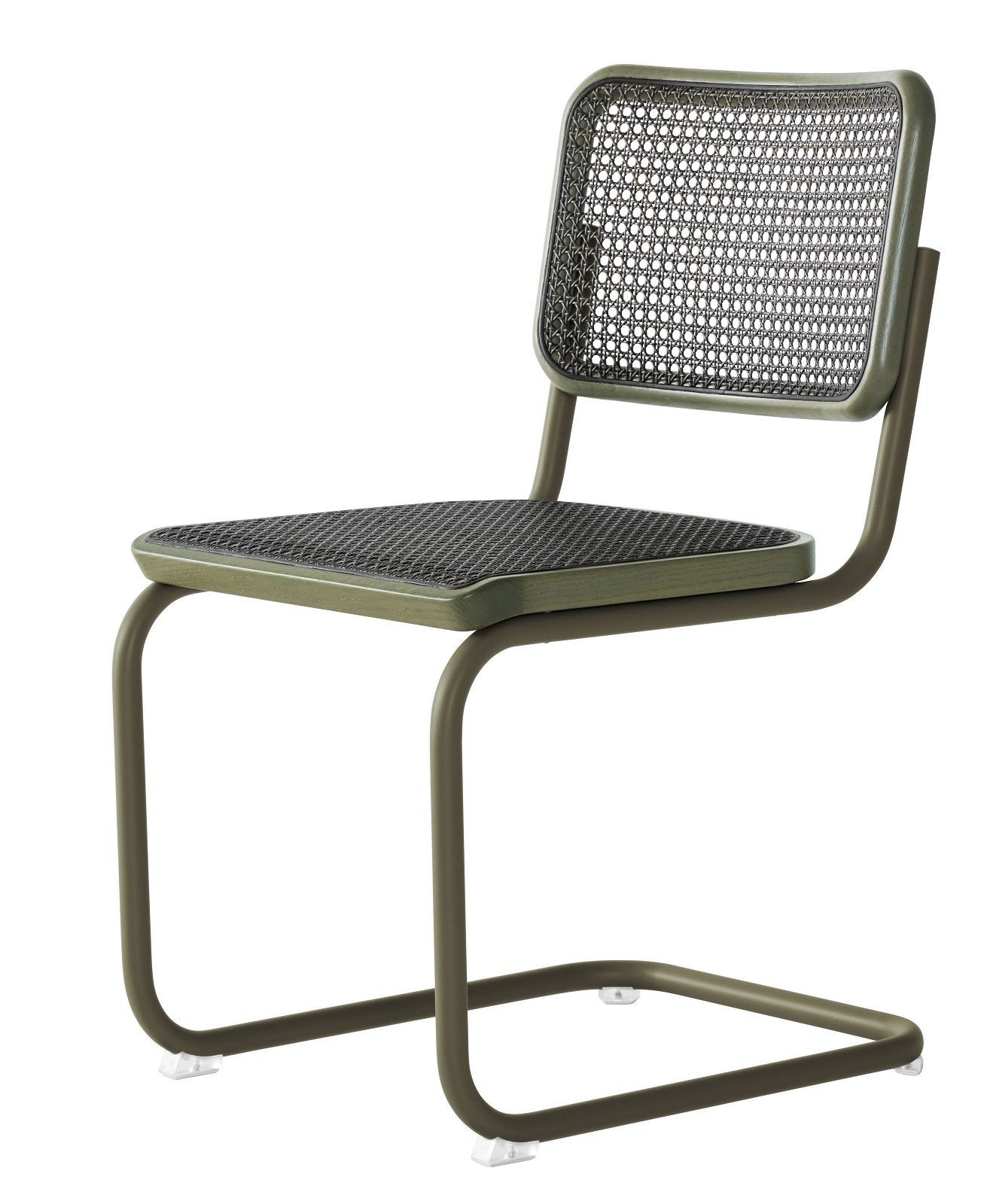 S 32 V Tubular steel classic cantilever chair Thonet