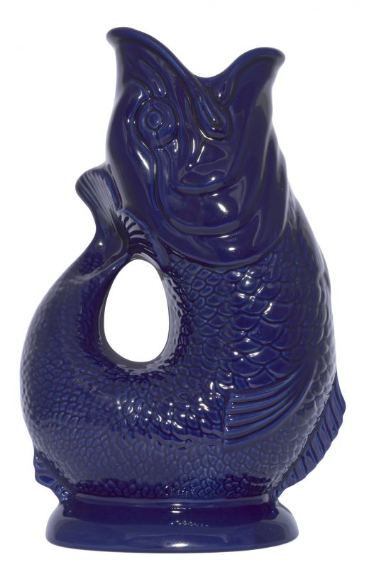 Gluckigluck Karaffe / Vase-dunkelblau